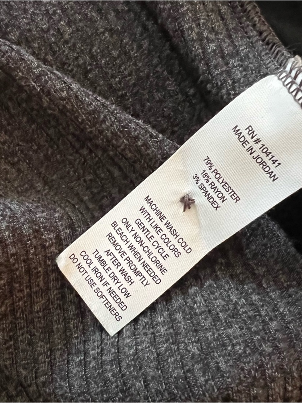Alpine Designs Ribbed Lightweight Shacket - Picture 3 of 3